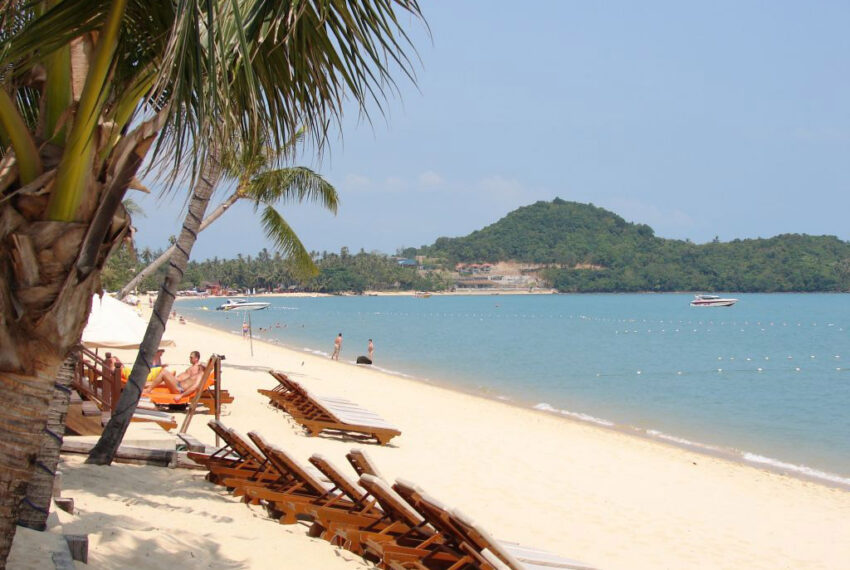 Bo Phut Beach on Samui Island: Detailed description